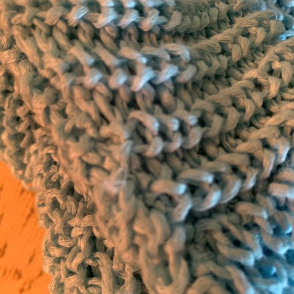 Sweater, Italy M, blue sky. 50% Cotton, 50% Acrylic. - Picture 2 of 16